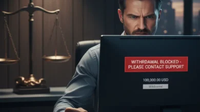 حقوقك القانونية: ماذا تفعل إذا رفض الوسيط السحب؟ [دليلك لاسترجاع المال 2025]