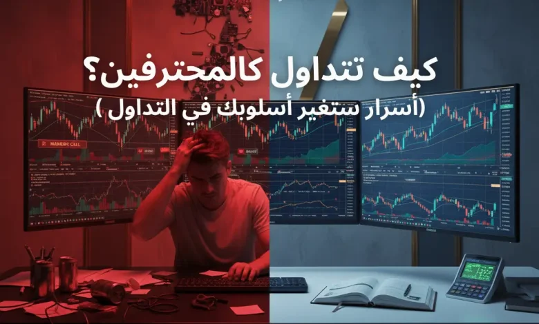 كيف تتداول كالمحترفين؟ ( أسرار ستغير أسلوبك في التداول)