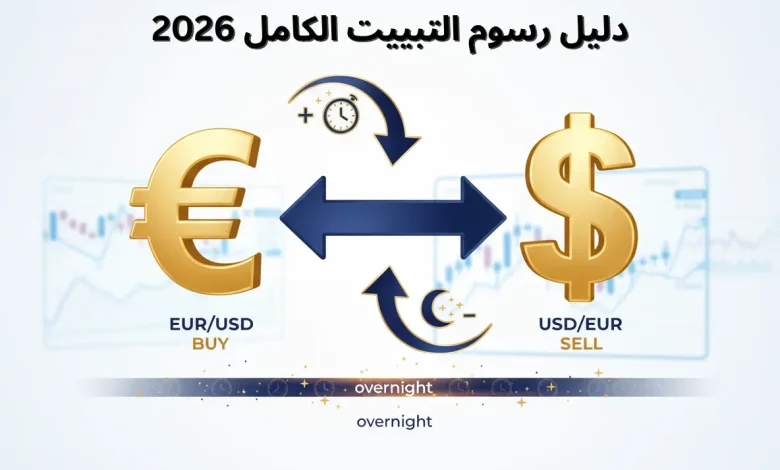 ما هو السواب في الفوركس؟ دليل رسوم التبييت الكامل 2026